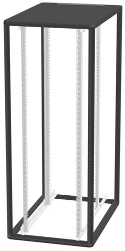 Enoc Servergrundgestell 42 HE 800x1200x2000 schwarz So1 81220-S