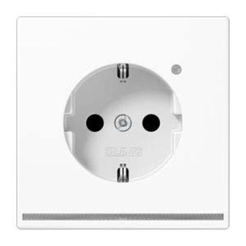 Jung SCHUKO-Steckdose 16A 250V LED-Orient.licht weiß LS 1520-O WW LNW
