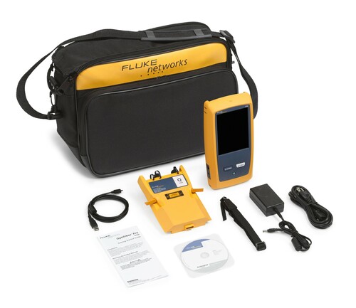Fluke Networks OptiFiber Pro Quad OTDR+WiFi-Adapter OFP2-100Q/GLD INT