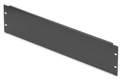 DIGITUS Blindabdeckung 3HE schwarz Netzw+Serverschränke DN-19 BPN-03-SW