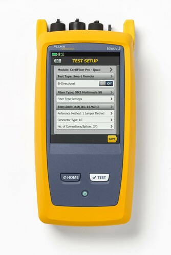 Fluke Networks CertiFiber Pro Quad OLTS CFP2-100-Q-NW INT