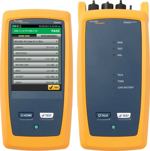 Fluke Networks Cable Analyzer 1GHz TRADE IN DSX2-5000/GLD/T