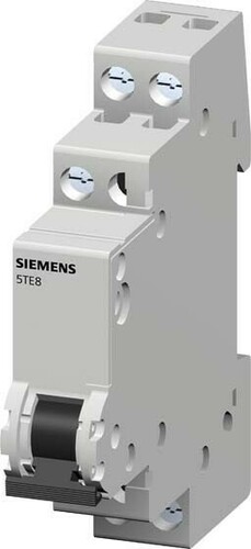 Siemens Dig.Industr. Kontrollschalter T=70mm,20A 1S,1Lampe 5TE8101