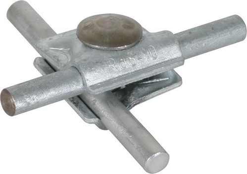 DEHN MV-Klemme St/tZn f. Rd 8-10mm MVK810FRM10X35V2ASTT
