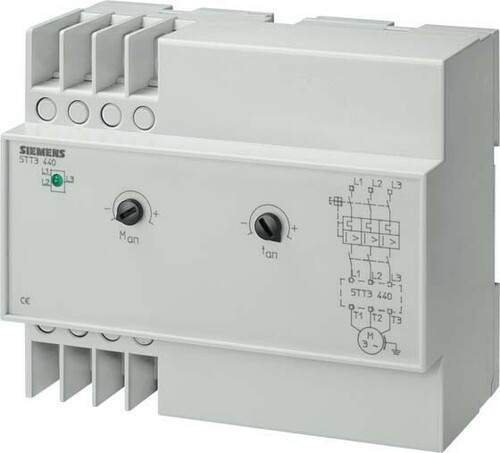 Siemens Dig.Industr. Sanftanlaufgerät 400VAC 300-5500W 3ph 5TT3440