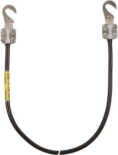 DEHN Erdungsleitung 10mm2/L 14,0m schw. EL10L140M2KSO810