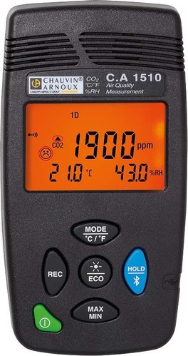 Chauvin Arnoux Raumluftprüfgerät CO2 C.A 1510schwarz