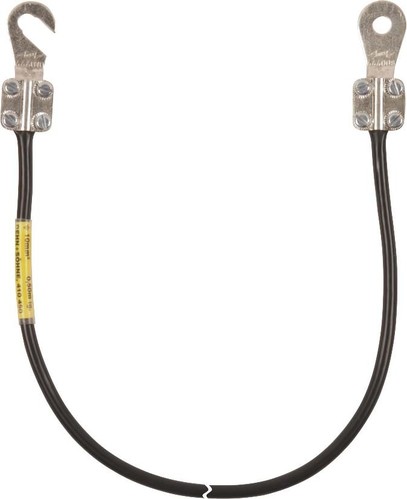 DEHN Erdungsleitung 10mm2/L 0,5m schw. EL10L055M1KSO8101KSG