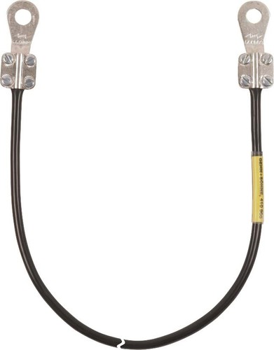 DEHN Erdungsleitung 10mm2/L 2,5m schw. EL10L255M2KSG10