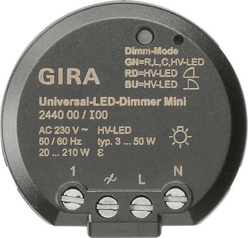 Gira Uni-LED-Dimmer Mini 244000