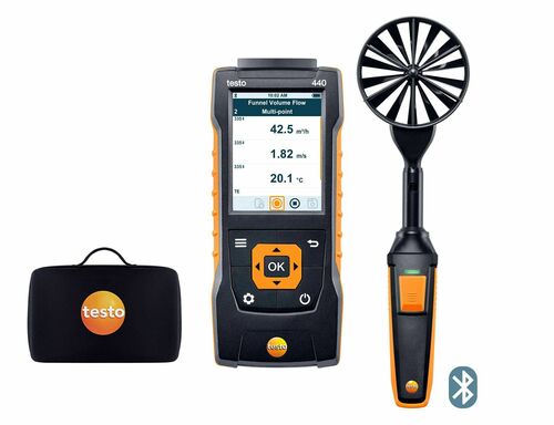 Testo testo 440 Flügelrad-Set mit Bluetooth 100mm 0563 4403