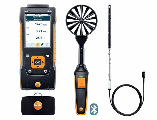 Testo testo 440 Strömungs-Set 1 mit Bluetooth 0563 4406