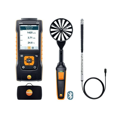 Testo testo 440 Strömungs-Set 2 mit Bluetooth 0563 4407