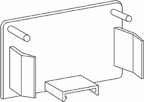 Gewiss FB-Endstück lichtgrau FB 60x150 ES NP50257