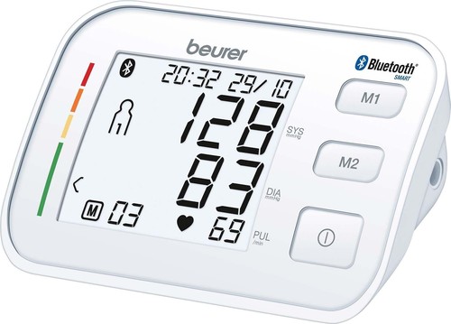 Beurer Blutdruckmessgerät Oberarmmessung BM 57 BT