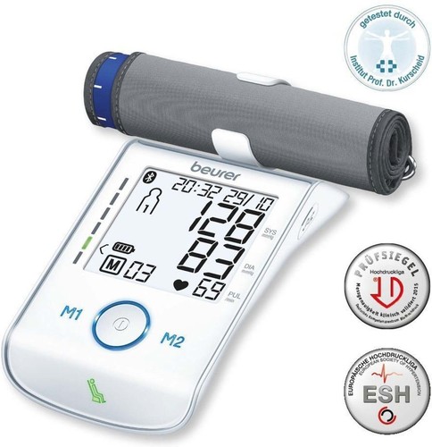 Beurer Blutdruckmessgerät Oberarmmessung BM 85 BT