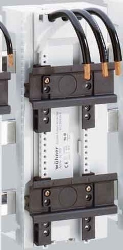 Wöhner Sammelschienenadapter m.2 Tragschiene,63A 32461