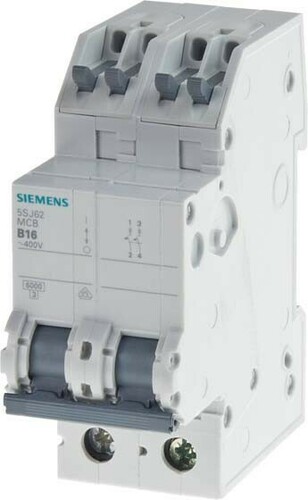 Siemens Dig.Industr. LS-Schalter C13A,2pol,T=70, 6kA 5SJ6213-7KS Siemens Dig.Industr. LS-Schalter C13A,2pol,T=70, 6kA 5SJ6213-7KS