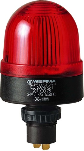 Werma Blitzleuchte EM 24VDC RD 20810055