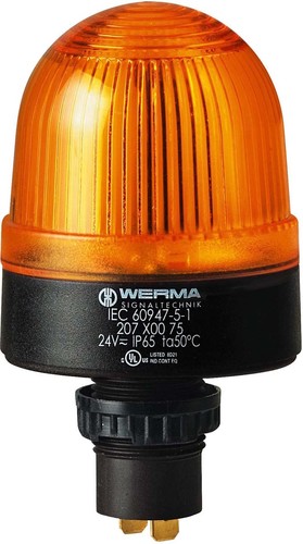 Werma Blitzleuchte EM 24VDC YE 20830055