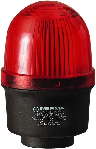 Werma Dauerleuchte RM 12-230VAC/DC YE 21930000