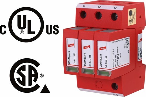 DEHN Überspannungsableiter Typ 2 DEHNguard M DG MU 3PY 208 3W+G