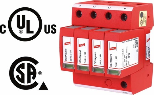 DEHN Überspannungsableiter Typ 2 DEHNguard M DG MU 3PY 208 4W+G