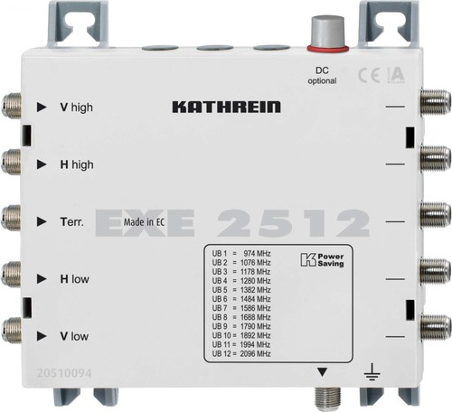 Kathrein Einkabel-Multischalter EXE 2512 Kathrein Einkabel-Multischalter EXE 2512