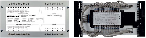 Kreiling Tech. Abzweiger m. Richtkoppler für 5 Stammleitungen KR 5-5-5 AZR-Z