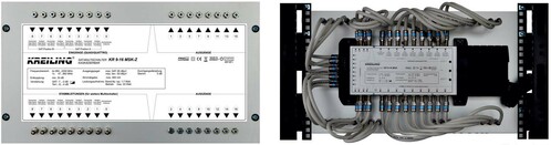 Kreiling Tech. Multischalter kaskadierbar 8+1Eing.4Teil.19Zoll KR 9-4 MSK-Z Kreiling Tech. Multischalter kaskadierbar 8+1Eing.4Teil.19Zoll KR 9-4 MSK-Z
