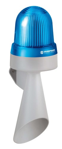 Werma LED-Hupe WM Dauerton 24VAC/DC BU 43550075