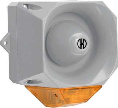 Werma Blitz-Sirene WM 32 Töne 230VAC GY/YE 44113068