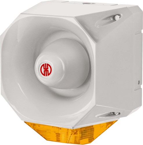 Werma Blitz-Sirene WM 42 Töne 18-30VDC GY/Y 44213055