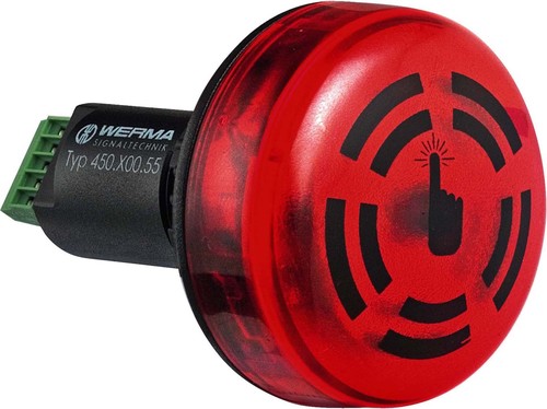 Werma LED-Summer EM Dauerton 24VDC RD 45010055