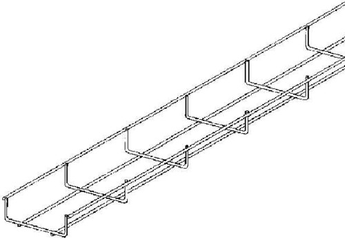 Niedax Gitterrinne U-förmig 35x150,L=3m GR 35.150 E3