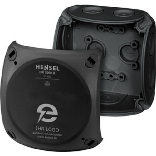 Hensel Kabelabzweigkasten bis 2,5 qmm ohne Kl. DK 0200 B MB Hensel Kabelabzweigkasten bis 2,5 qmm ohne Kl. DK 0200 B MB