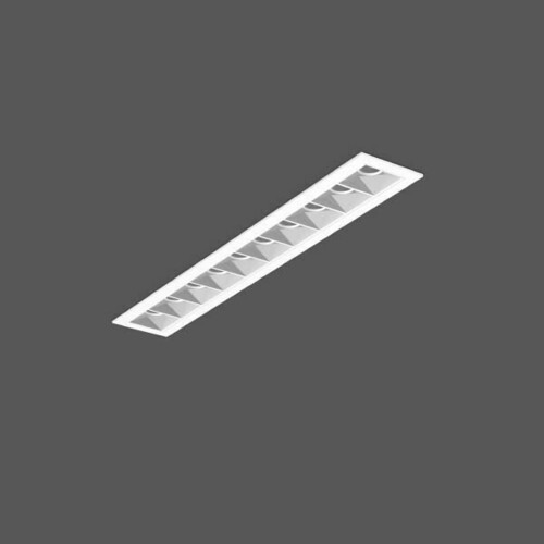 RZB LED-Deckeneinbauleuchte 927, weiß 641326.0025