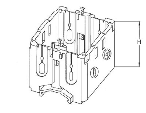 Gewiss Uni-Gerätedose NP50305