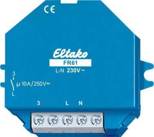 Eltako Feldfreischalter 1S,10A,selbstlernend FR61-230V