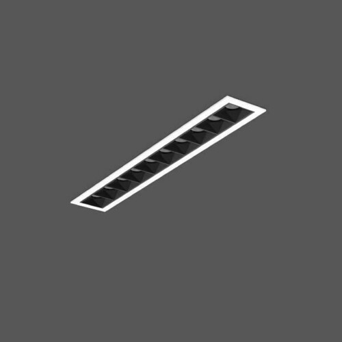 RZB LED-Deckeneinbauleuchte 927, DALI, weiß 641328.002.76