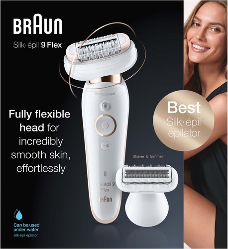 BRAUN Epilierer Silk-epil9 9 Flex SES 9002 3D