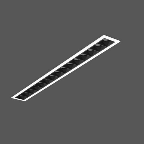RZB LED-Deckeneinbauleuchte 940, weiß 641330.002.2
