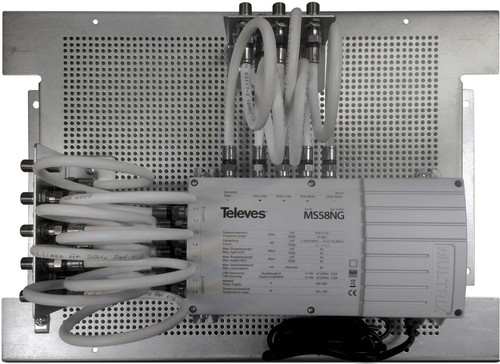 Televes Multischalter 5 in 8 m.Montageplatte MP-MS58NG