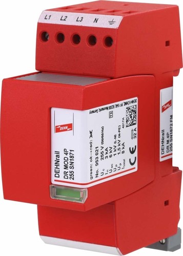 DEHN Überspannungsableiter Typ3 4-polig 255V DR M 4P 255 SN1872FM