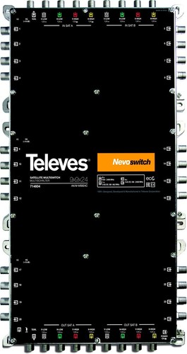 Televes Multischalter 9 in 24 Guß NEVO kaskadierb.o.NT MS924C