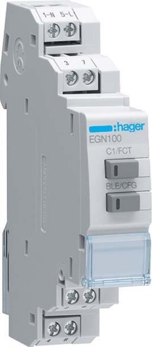 Hager Digit.Multi-Zeitschaltuhr m.Bluetooth 1-Kanal EGN100
