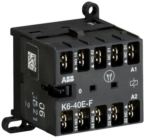 ABB Stotz S&J Kleinhilfsschütz 380-415V 40-450Hz K6-40E-F-85 ABB Stotz S&J Kleinhilfsschütz 380-415V 40-450Hz K6-40E-F-85
