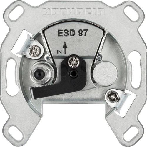 Kathrein BK-Steckdose 1-fach ch Einzelanschlussdose ESD 97 Kathrein BK-Steckdose 1-fach ch Einzelanschlussdose ESD 97