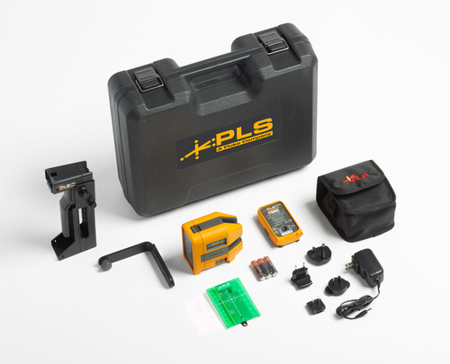 Fluke Lasernivelliergeräte-Kit Kreuzlinien/Punkt,gn PLS 180G RBP KIT