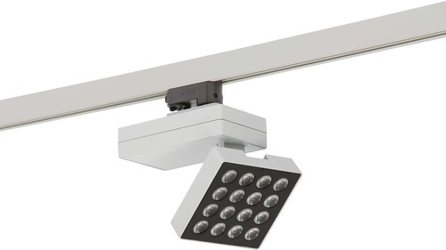 Ridi-Leuchten LED-Stromschienenstrahler 3000K, DALI KAROL3500830MFSWDA